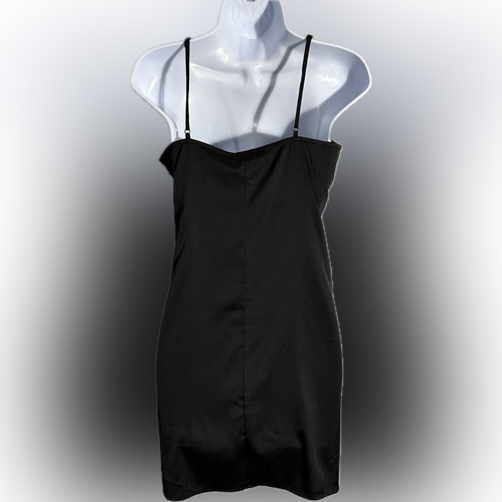 Forever 21 NWT black slip dress size small - Picture 2 of 8